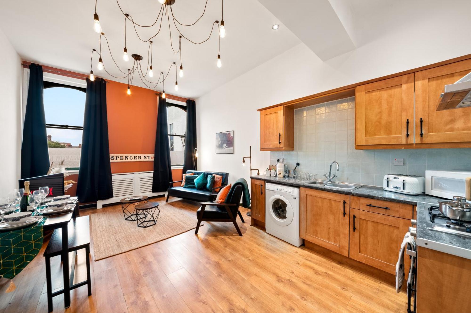 Spacious Birmingham City Apartment Kültér fotó